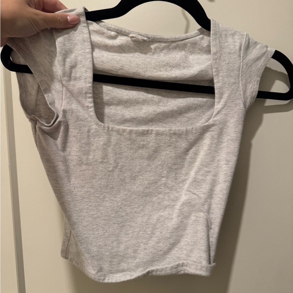 Gray Women's Top
